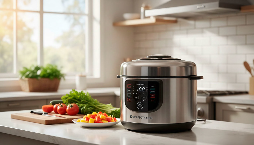 Мультиварка-скороварка сама приготовит блюдо, сбросит давление и будет поддерживать еду горячей.