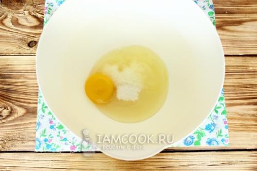 Песочный пирог с творогом