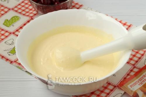 Тертый пирог с творогом и вишней. Песочный пирог с творогом и вишней