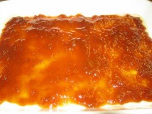 Тертый пирог с вареньем