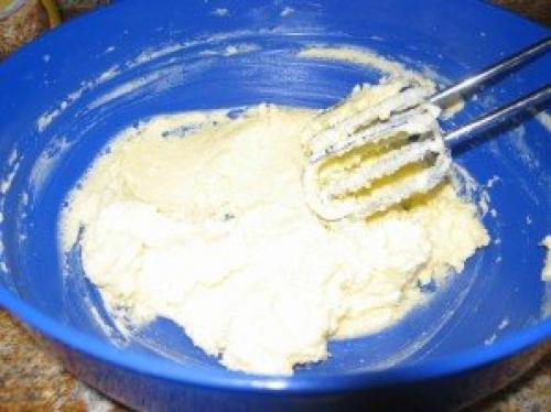 Тертый пирог с вареньем