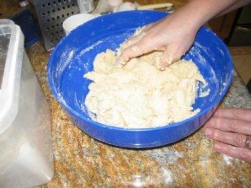 Тертый пирог с вареньем