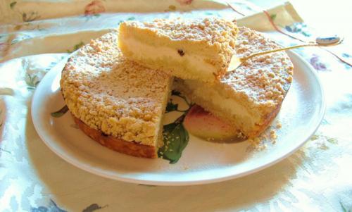 Насыпной пирог с творогом. Как приготовить насыпной пирог с творогом быстро, вкусно и без особых усилий