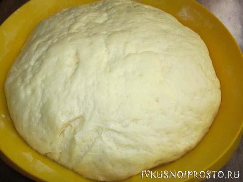 Тесто, как пух на сметане. Тесто на сметане