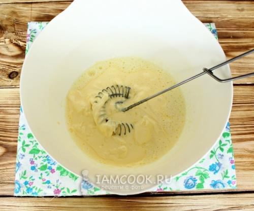 Песочный пирог с творогом