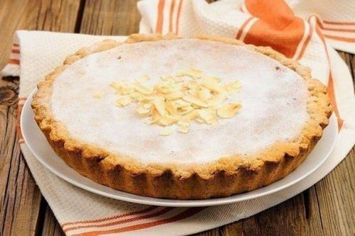 Тертый пирог с творогом и бананом. Пирог-объедение с творогом и бананом