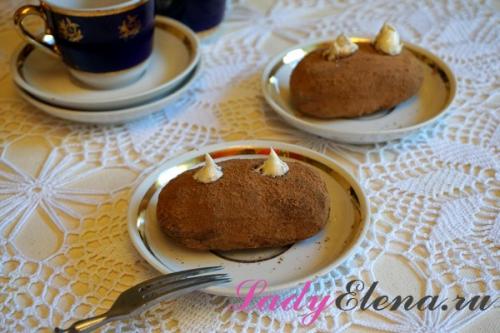 Картошка пирожное самое вкусное. Классическое пирожное картошка из печенья со сгущенкой в домашних условиях – фото рецепт пошаговый