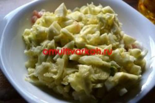 Кабачки фаршированные курицей в мультиварке. Меню