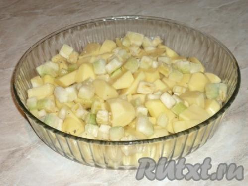 Кабачок с курицей и сыром. Рецепт 1: курица с кабачками в духовке (пошаговые фото)