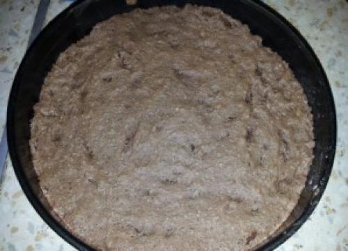 Торт Хлопчик кучерявый со сгущенкой. 