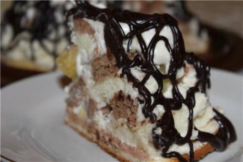 Рецепт торта Ванька кучерявый со сметаной. Вкусный торт Ванька кучерявый на кефире — как приготовить домашний торт со сметанным кремом.