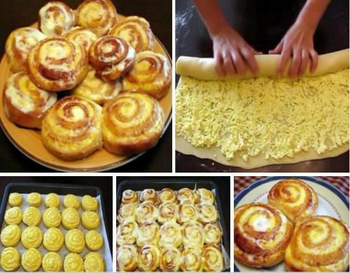 Творожные завитушки в сметанной заливке рецепт. Творожные завитушки в сметанной заливке. Просто бесподобно!