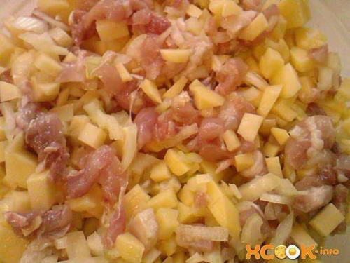 Татарский пирог кубете. Кубете с мясом курицы и картошкой - рецепт с фото приготовления татарского слоеного пирога