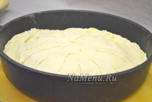 Пирог с картошкой и мясом татарский рецепт. Татарский пирог с мясом и картошкой