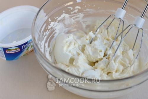 Творожный крем для капкейков который держит форму. 