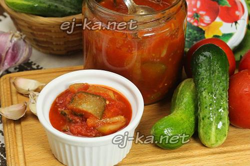 Огурцы в томате на зиму без стерилизации. Обалденные огурцы в томате на зиму — заготовьте побольше