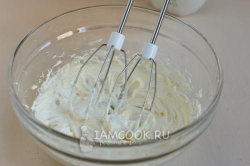 Творожный крем для капкейков который держит форму. 
