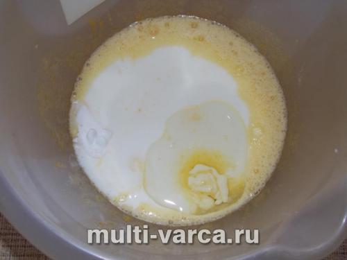 Пирог на кефире с вишней в мультиварке. Пирог на кефире с вишней