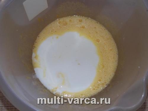 Пирог на кефире с вишней в мультиварке. Пирог на кефире с вишней