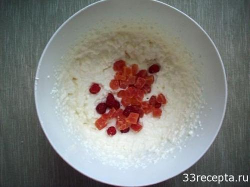 Слоеное тесто булочки с творогом. Булочки из слоеного теста с творогом и цукатами