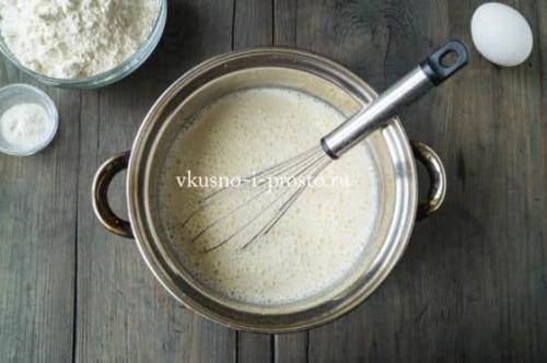 Творожный торт на сковороде с творожным кремом. Творожный торт на сковороде с заварным кремом