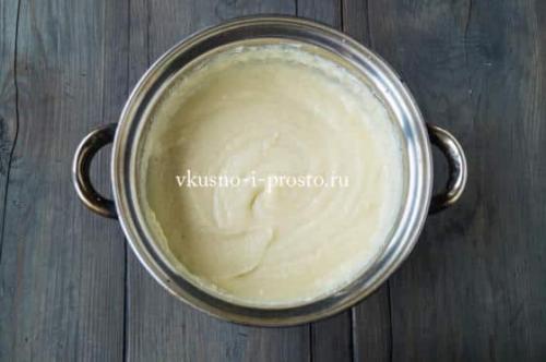 Творожный торт на сковороде с творожным кремом. Творожный торт на сковороде с заварным кремом