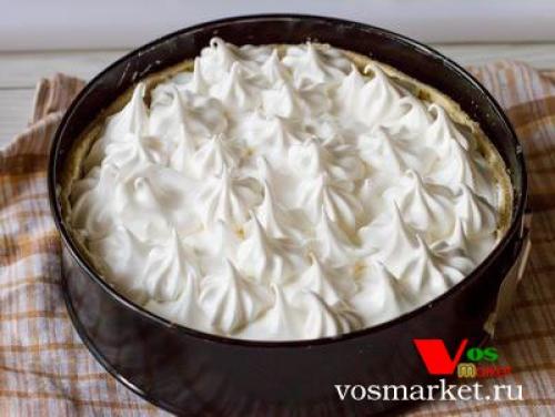 Лимонный пирог с меренги и песочным тестом. Лимонный пирог с меренгой