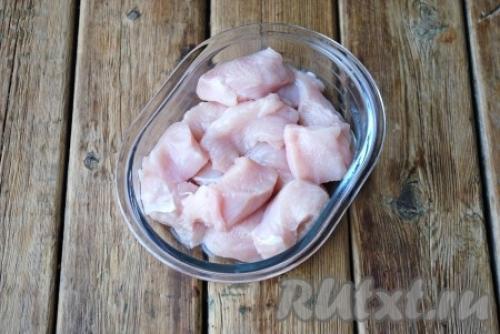 Курица маринованная в кефире жареная. Куриное филе в кефире на сковороде