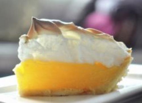 Лимонный пирог с меренги и песочным тестом. Лимонный пирог с меренгой