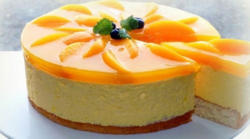 Торт с творожным суфле и желе. Торт с суфле — легкое и нежное лакомство. Просто тает во рту!