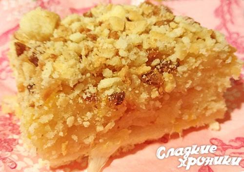 Лимонный пирог из песочного теста. Волшебный лимонный пирог из песочного теста и немного о новогоднем настроении