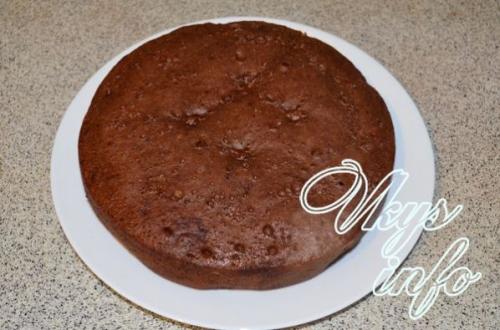 В мультиварке шоколадный пирог с творожными шариками. Пирог с творожными шариками в мультиварке