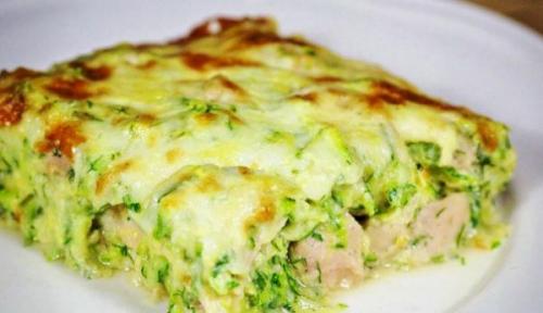 Запеканка с курицей и кабачками диетическая. Сочная запеканка из молодых кабачков с куриным филе: без вреда для фигуры