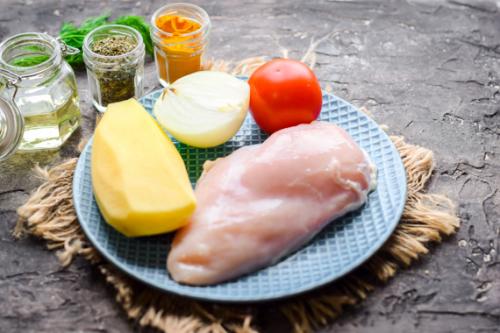 Картофельная запеканка с курицей и майонезом. Картофельная запеканка с курицей в духовке