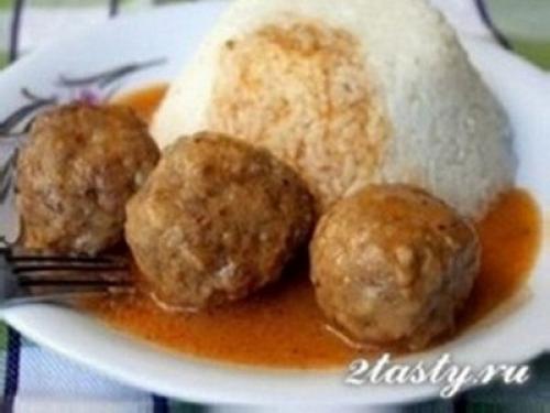 Тефтели, как в детстве. Тефтели с подливой как в детстве