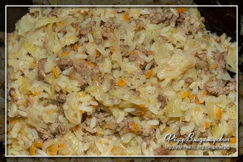 Рецепт ленивые голубцы, как в садике. Ленивые голубцы. Детский вариант