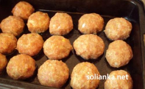 Тефтели, как в детстве в духовке. Тефтели в духовке как в детстве