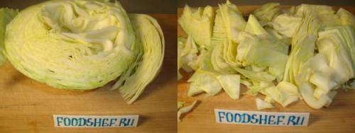 Ленивые голубцы, как в столовой. Ингредиенты