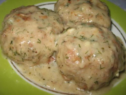 Рецепт биточков из фарша с подливкой. Биточки из фарша с подливкой в духовке