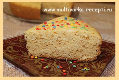 Кекс Дачный в мультиварке. Кекс «Дачный» в мультиварке