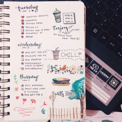 Bullet Journal коллекции. Что такое Bullet Journal и почему ты просто обязана его завести?