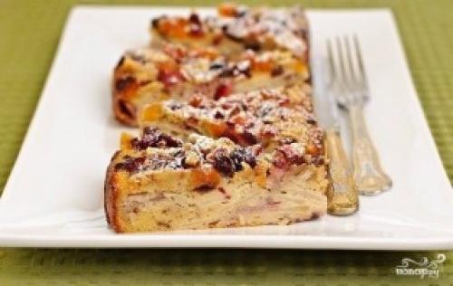 Пирог из творога в духовке. Творожный пирог в духовке