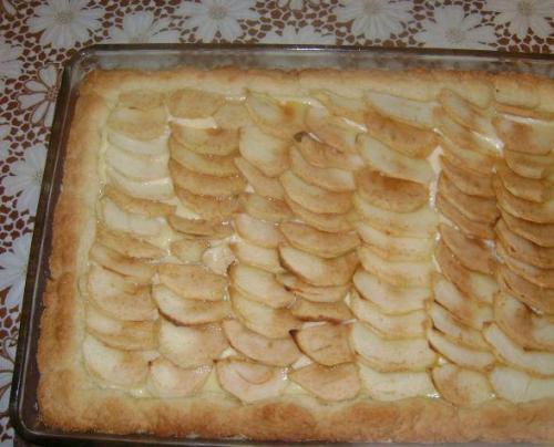 Королевский пирог с яблоками и творогом. Королевский пирог с яблоками и творогом