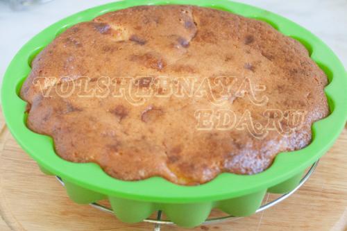 Пирог с творожной начинкой и яблоками. Ингредиенты к рецепту