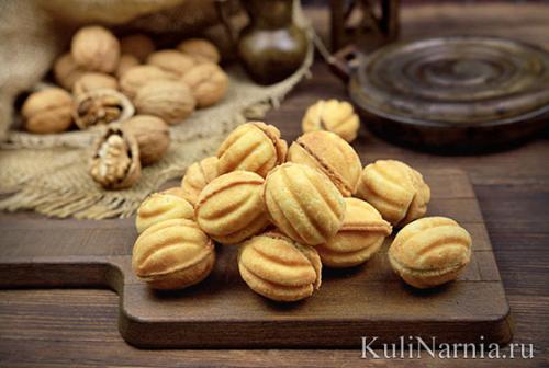 Рецепт теста для орешков в форме со сгущенкой. Классический рецепт орешков со сгущенкой