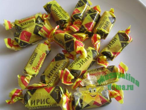 Десерт из кукурузных палочек и ирисок. Кукурузные палочки с ирисками – рецепт из детства