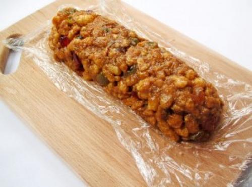 Десерт из кукурузных палочек и сгущенки. Десерт из кукурузных палочек со сгущенкой и