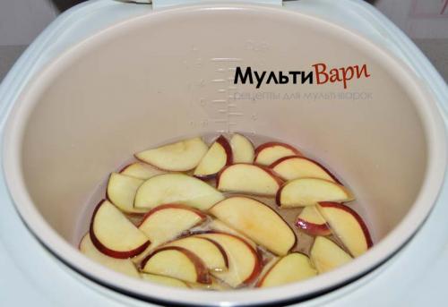 Розочки из слоеного теста с яблоками в мультиварке. Яблоки «Розы в тесте» в мультиварке