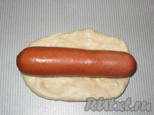 Сосиска в тесте жареная на воде. Жареные сосиски в тесте