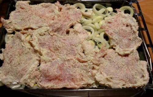 Мясо по-французски в духовке из свинины с грибами и помидорами и сыром. Мясо по-французски с грибами в духовке